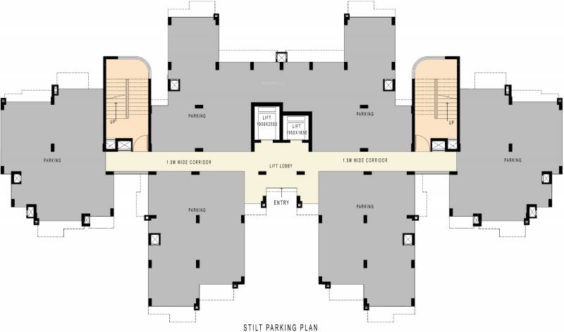 Images for Cluster Plan of Ansal Greenfield Residencia