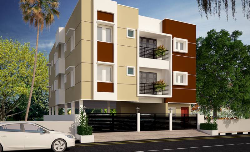 Images for Elevation of AA Construction Jayam Flats