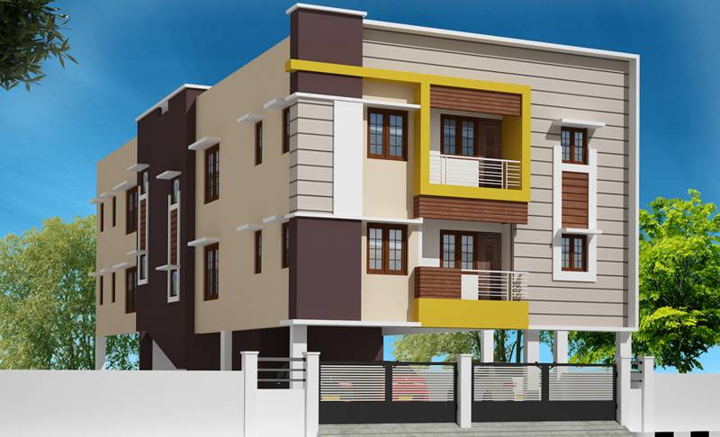 Images for Elevation of AA Construction Anandham Flats