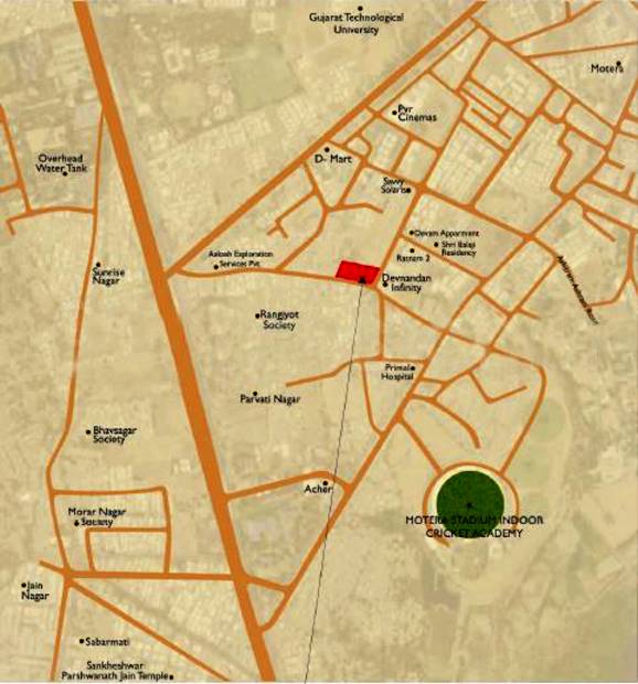 Images for Location Plan of Adeshwar Supan Solitaire