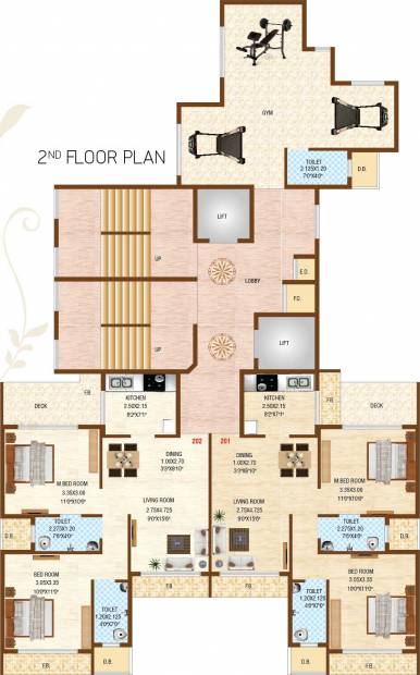  krishna-sarang-galaxy Krishna Sarang Galaxy Cluster Plan for 2nd Floor
