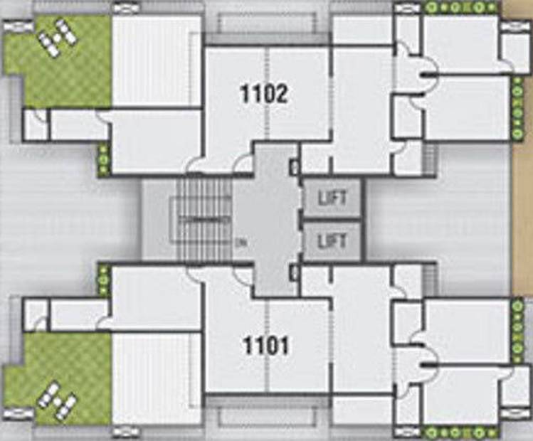  sky Images for Cluster Plan of Shalin Sky