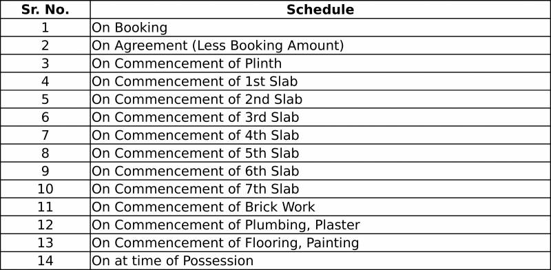 Images for Payment Plan of Amber Paradise