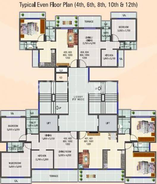  pride Images for Cluster Plan of Manzil Group Builders and Developers Pride