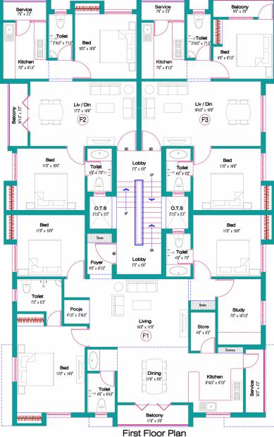 Images for Cluster Plan of Hanu Balaji Nagar
