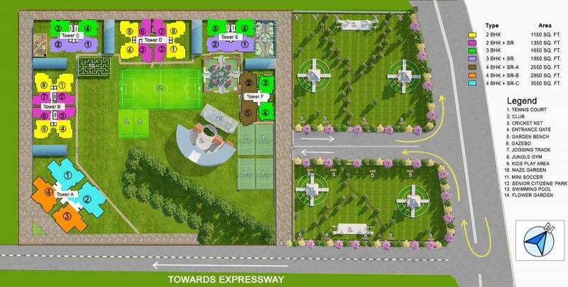  prakriti Images for Site Plan of Shantiniketan Prakriti