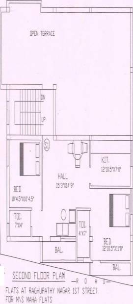  vels Vels Cluster Plan for 2nd Floor