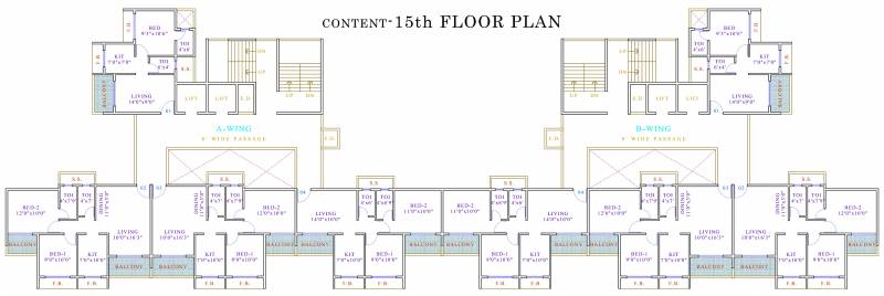  excelencia Images for Cluster Plan of Kamdhenu Lifespaces Excelencia