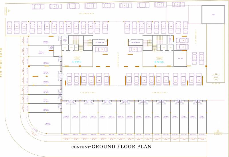  excelencia Images for Cluster Plan of Kamdhenu Lifespaces Excelencia