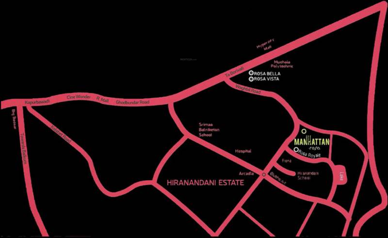  manhattan Images for Location Plan of Rosa Manhattan