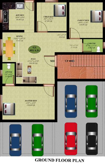 Images for Cluster Plan of Salim Grin Square