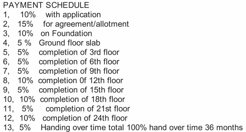 Images for Payment Plan of Ramakrishna Venuzia Phase I