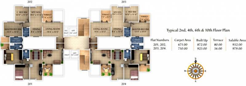 Images for Cluster Plan of Nimhan Associates Onella Nest Phase 1