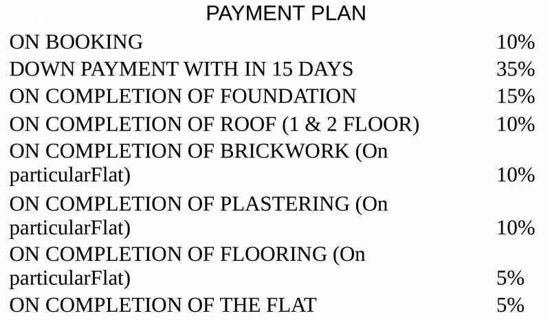 Images for Payment Plan of Acacia Vivekanandha