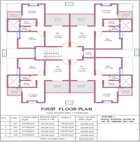 Images for Cluster Plan of KNK Developers Akshara