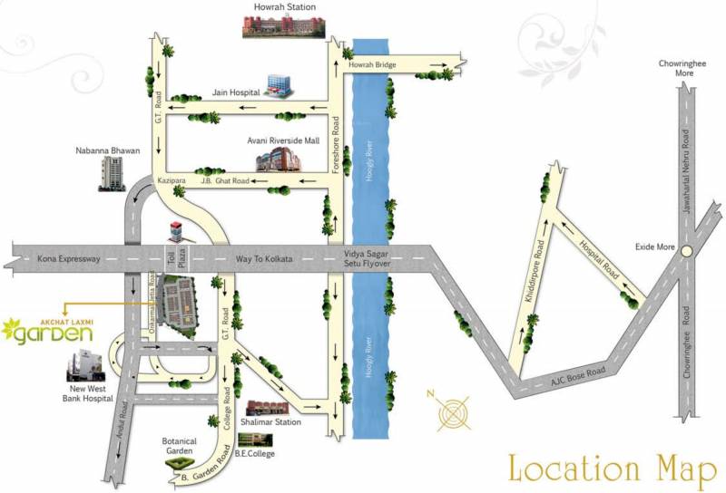 laxmi-garden Images for Location Plan of Akchat Laxmi Garden
