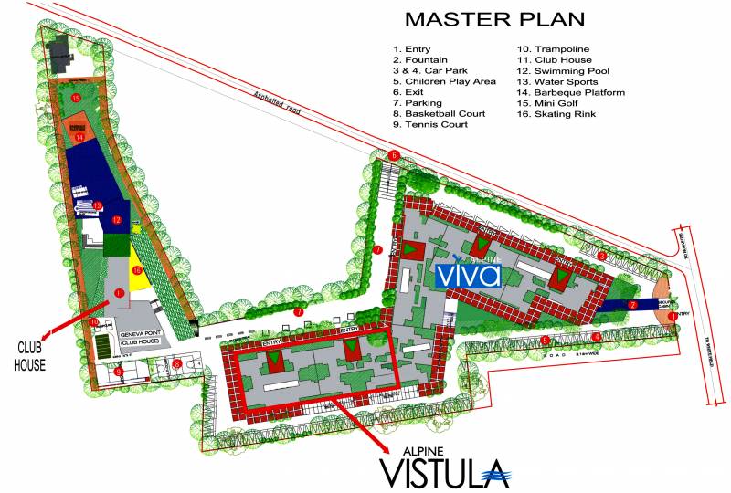  vistula Images for Master Plan of Alpine Vistula