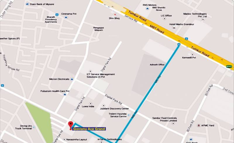  ace-grand Images for Location Plan of Govianu Ace Grand