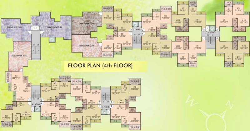 Images for Cluster Plan of Sunny Orchid Homes