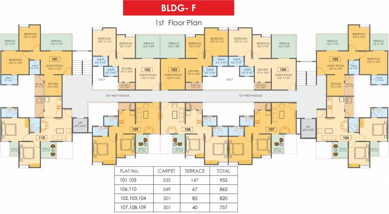 Images for Cluster Plan of Maple Aapla Ghar Moshi Annexe