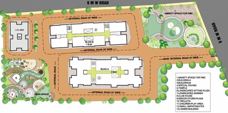  srushti Images for Site Plan of Fortune Srushti