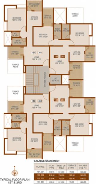 Images for Cluster Plan of Urban Castle Royale