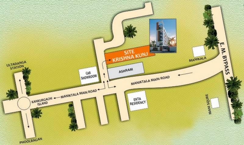 Images for Location Plan of AKMA Krishna Kunj