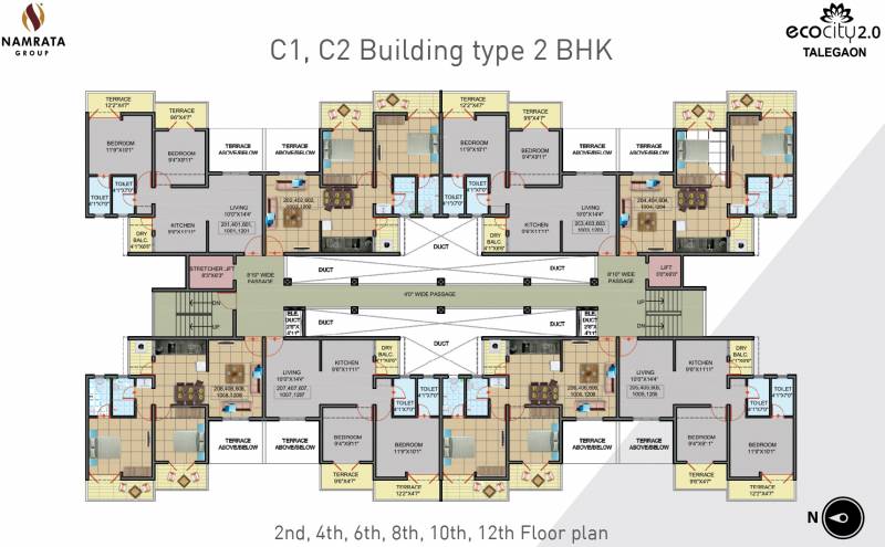 Images for Cluster Plan of Namrata Ecocity 2