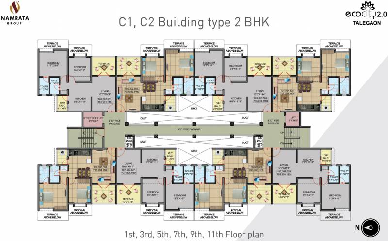 Images for Cluster Plan of Namrata Ecocity 2