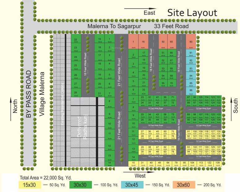  krishna-kunj Images for Layout Plan of Oneiric Krishna Kunj