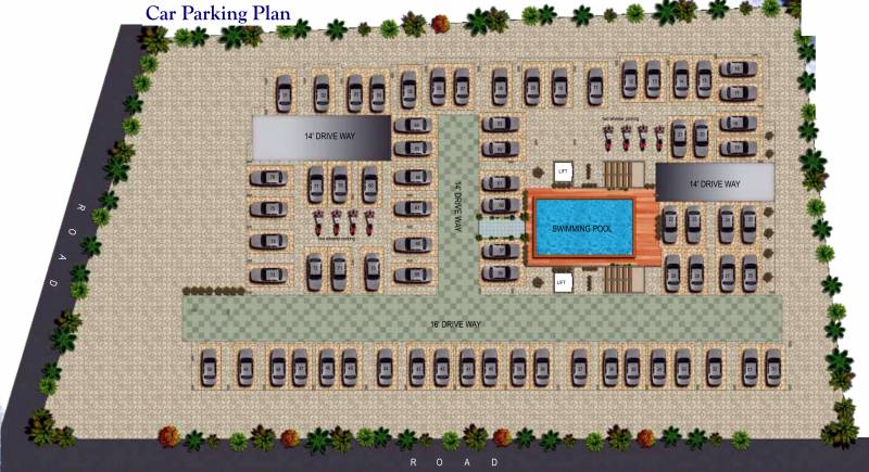 nakshatra Images for Cluster Plan of SLV Nakshatra
