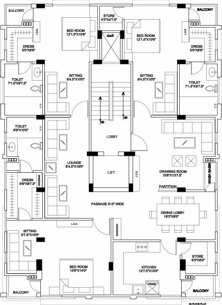 1450 sqft, 3 bhk Apartment in Builder Project Poonamallee, Chennai at Rs. 55.1000 Lacs