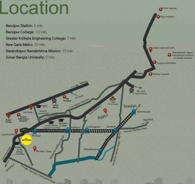 Images for Location Plan of Dharitri My Town Plots