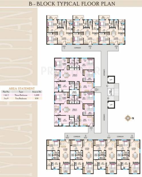 Images for Cluster Plan of Modi Properties Paramount Residency