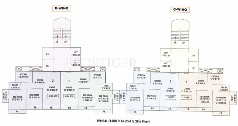 Images for Cluster Plan of Bhumiraj Hermitage