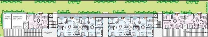  palm-springs Images for Cluster Plan of Modi Palm Springs