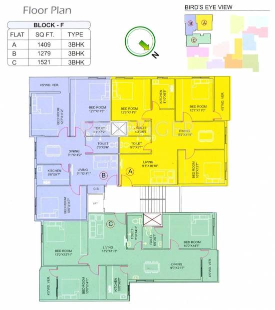Images for Cluster Plan of GM Group Meena Residency