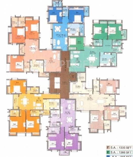  gt-cholayil-residency Cluster Plan