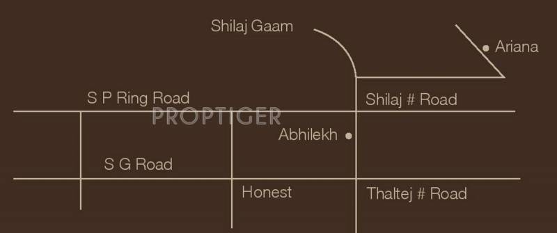 Environ Builders And Developers Ariana Location Plan