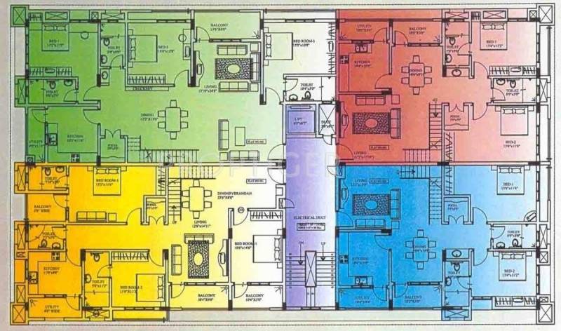 Images for Cluster Plan of GM Property Developers Elegancy