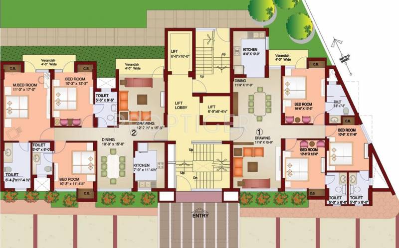Images for Cluster Plan of Parsvnath Paramount