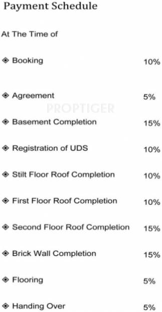 AJ Developers AJs Sunshine Payment Plan