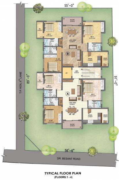  ram Images for Site Plan of Shanti Ram