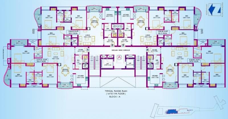  dayton-heights Images for Cluster Plan of Navin Dayton Heights