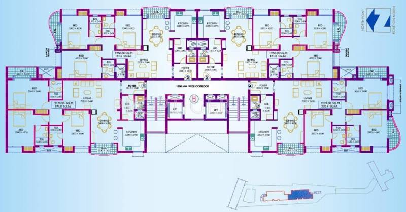  dayton-heights Images for Cluster Plan of Navin Dayton Heights