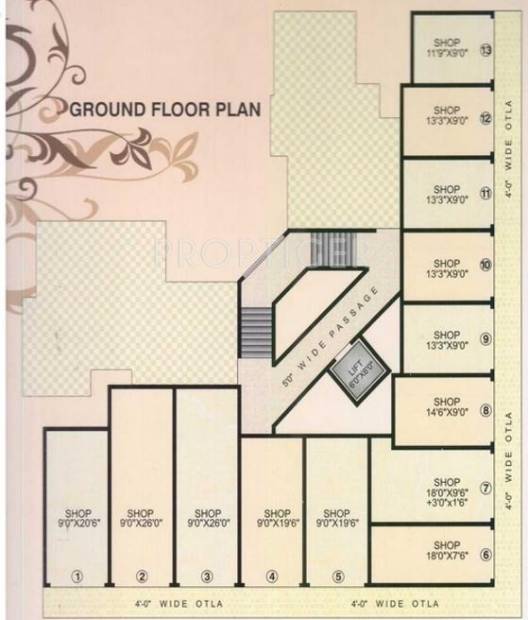 Images for Cluster Plan of Surya Goyal Arcade