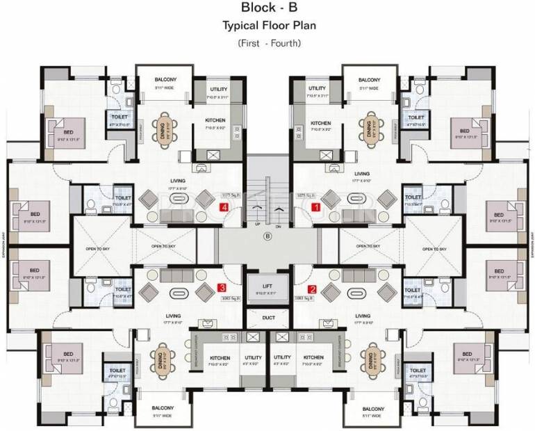 Images for Cluster Plan of Navin Srishti