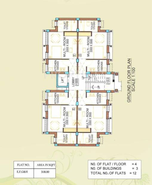 Images for Cluster Plan of Peerless Punnya Brajadham