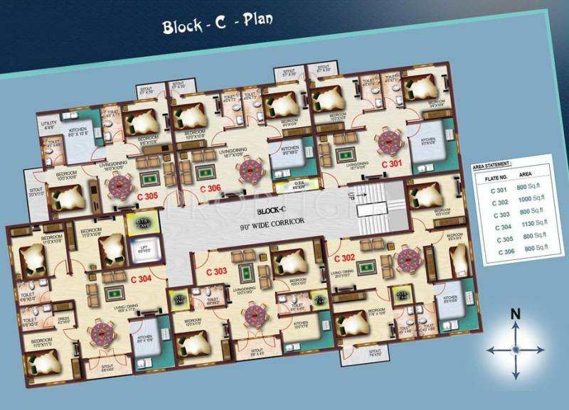 Images for Cluster Plan of  Jananis Blossom