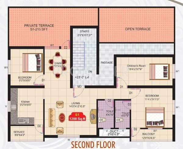 Images for Cluster Plan of VJS Associates Kumaran Sukrataa